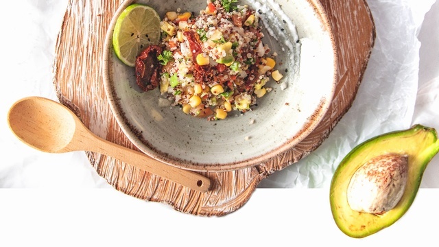 Receta tabule de quinoa